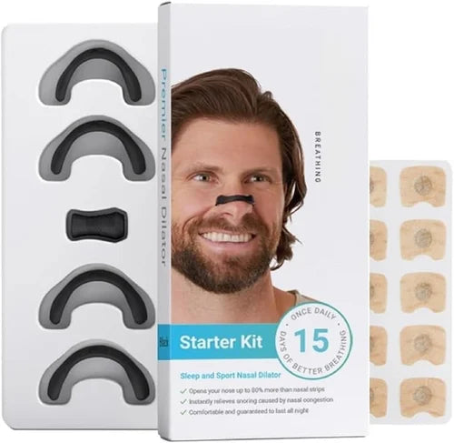 Magnetic Nasal Strips – Anti-Snore Nose Clip | Oxygen Booster | Comfortable & Drug-Free