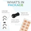 Magnetic Nasal Strips – Anti-Snore Nose Clip | Oxygen Booster | Comfortable & Drug-Free